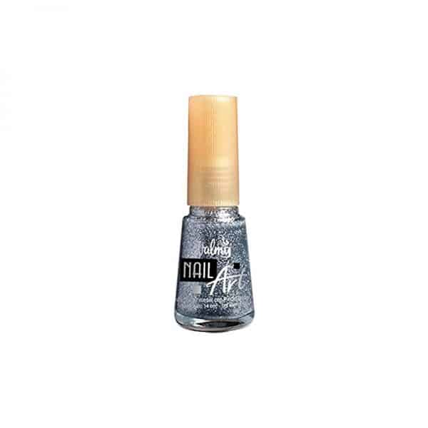 Esmalte Nail Art Decorativo con Pincel de Precisión 05 Plateado,14ml