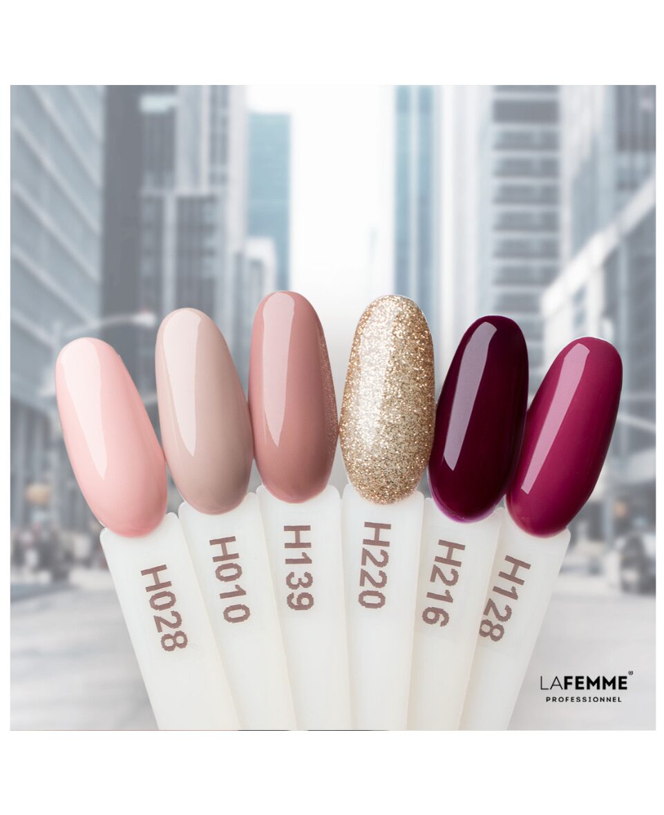 Esmalte Gel Polish UV&LED 8gr – H010_White Coffee