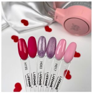 Esmalte en gel UV y LED 8 g – H017_Rosa preciosa