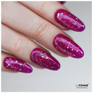 Esmalte en gel UV y LED 8 g – H039_Mariposa morada