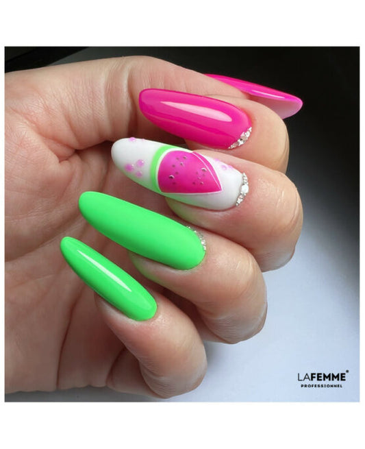 Esmalte Gel Polish UV&LED 8gr – H123_Neon Grass