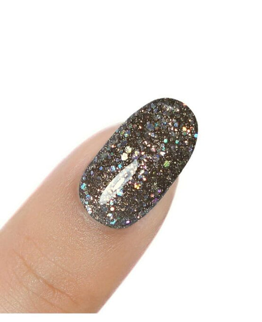 Esmalte Gel Polish UV&LED 8gr – H135_Glitter Grey