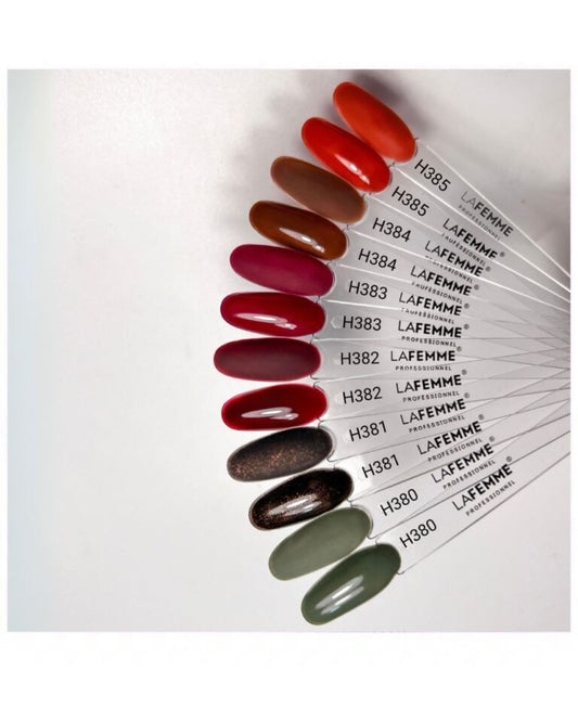 Esmalte Gel Polish UV&LED 8gr – H386_Scarlett Romance