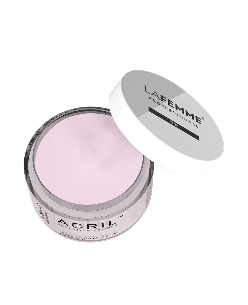 Acrìlico™ Sculpting Powder 60gr – Pink (trasparente rosa)