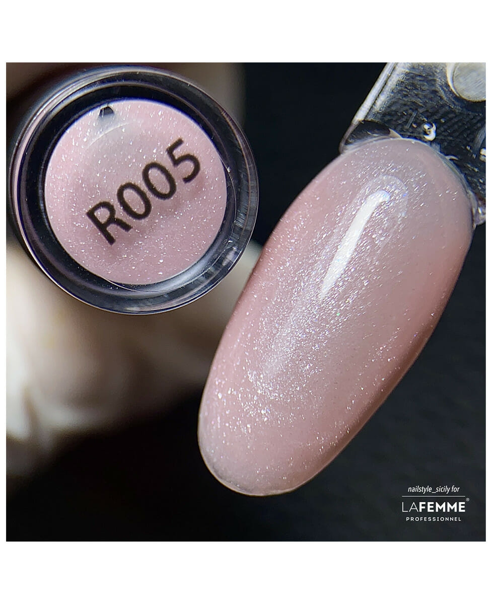 Rubber Base UV&LED 8g – R005_Glitter Pink