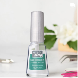 Valmy Base Hidratante para Uñas con Keratina y Vitamina E – Tratamiento de Esmalte Protector y Fortalecedor (14 ml)