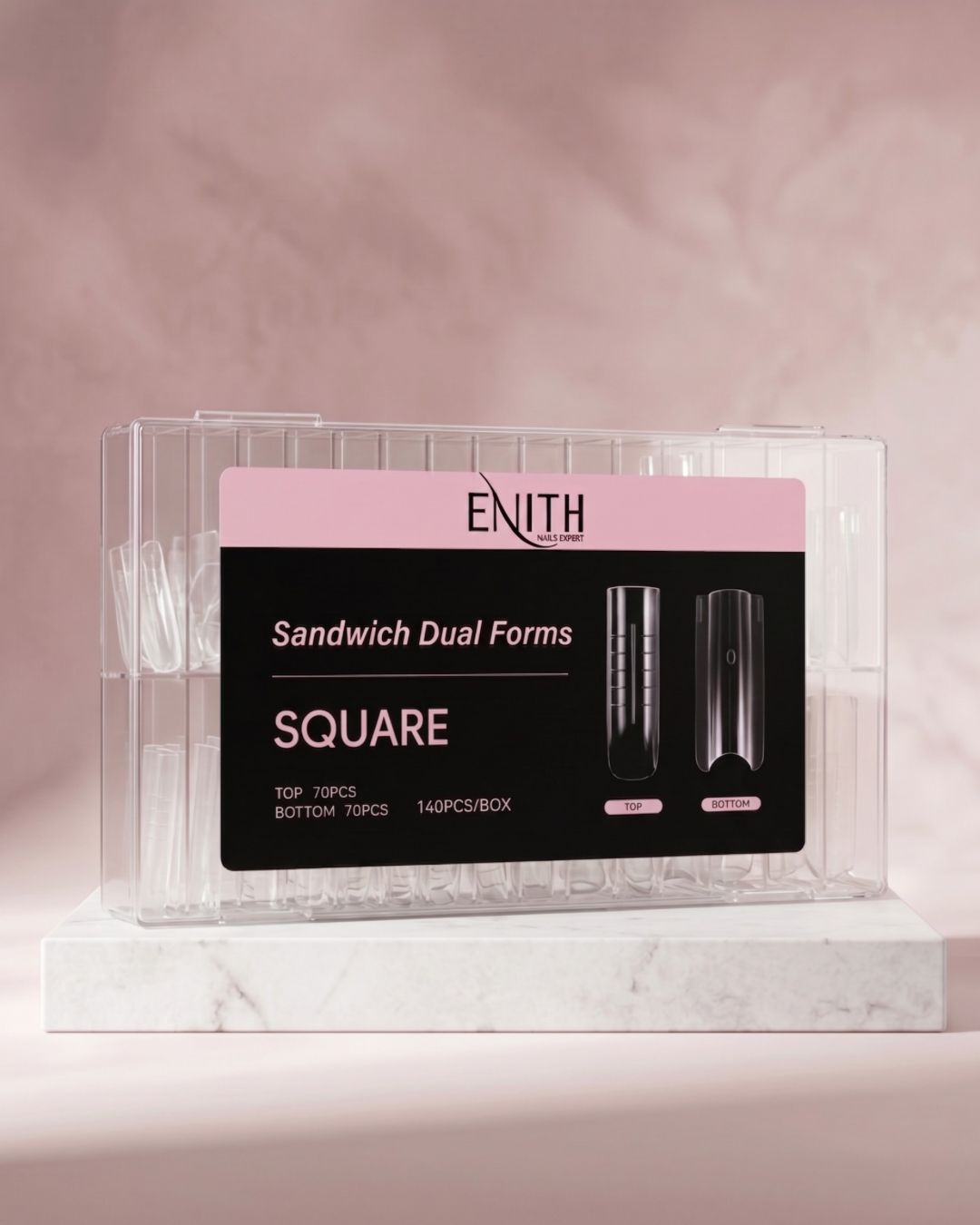 TIP DUAL SANDWICH DUAL FORMS SQUARE 140 PCS ENITH