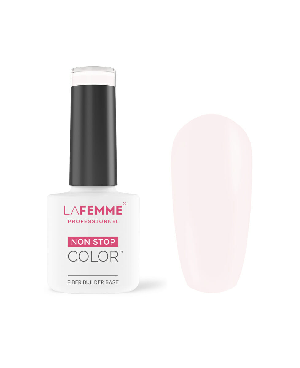 Base constructora de fibra UV y LED 8g – F003_Rosa Lechoso (con vitaminas)