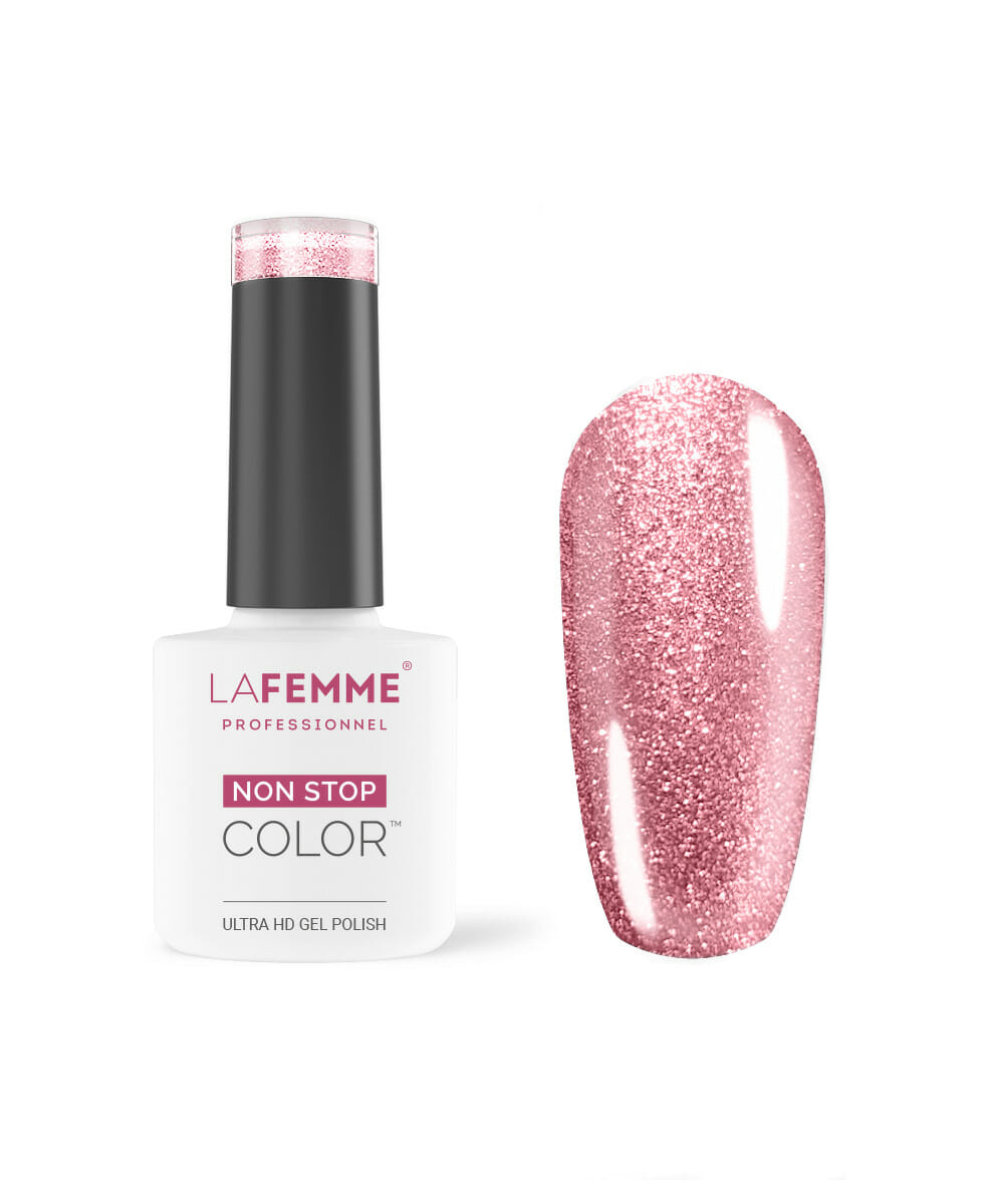 Esmalte Gel Polish UV&LED 8gr – H299_Sparkling Rose