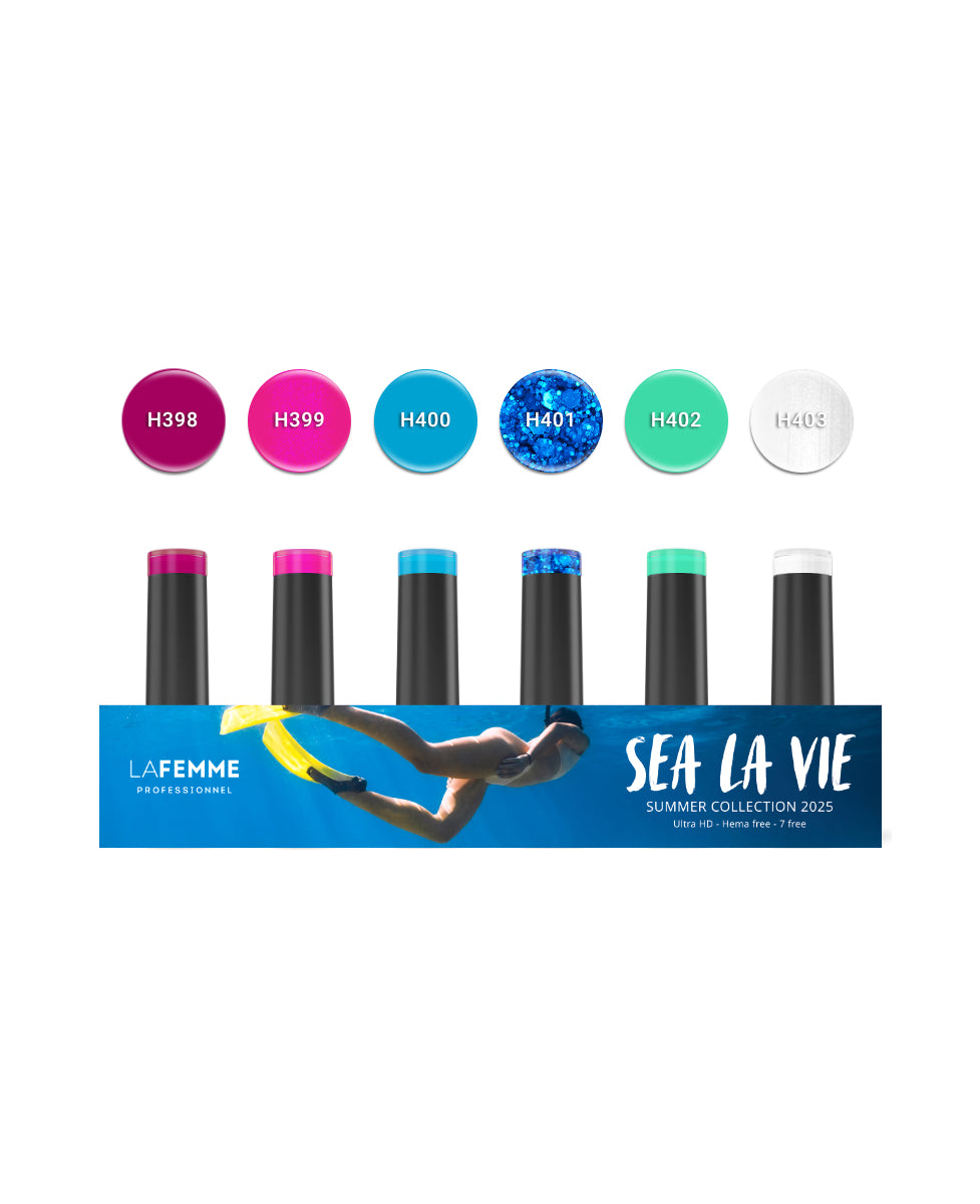 Kit “Sea la Vie” Non Stop Color™ UV&LED – 6pz