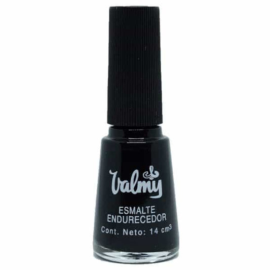 Valmy Esmalte Endurecedor para Uñas  29 Negro– (14 ml)