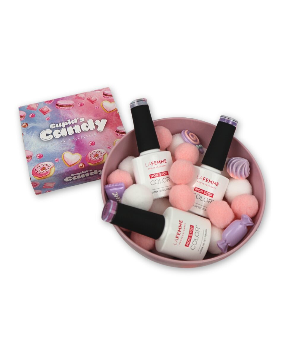 Kit “Cupid’s Candy” Non Stop Color™ UV&LED – 3pz