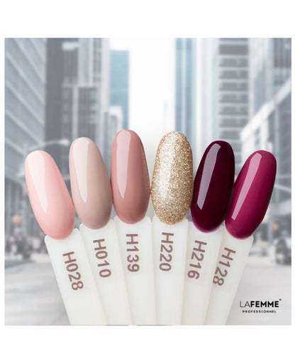 Esmalte Gel Polish UV&LED 8gr – H010_White Coffee