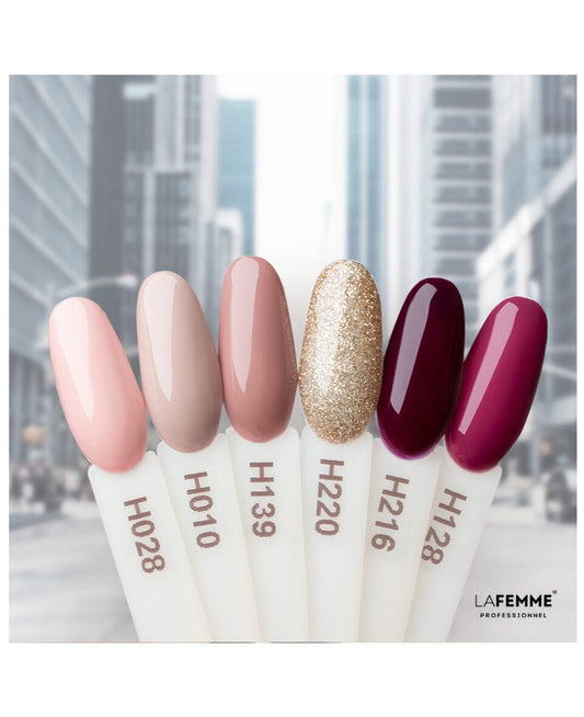 Esmalte Gel Polish UV&LED 8gr – H010_White Coffee
