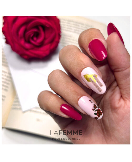 Esmalte Gel Polish UV&LED 8gr – H386_Scarlett Romance