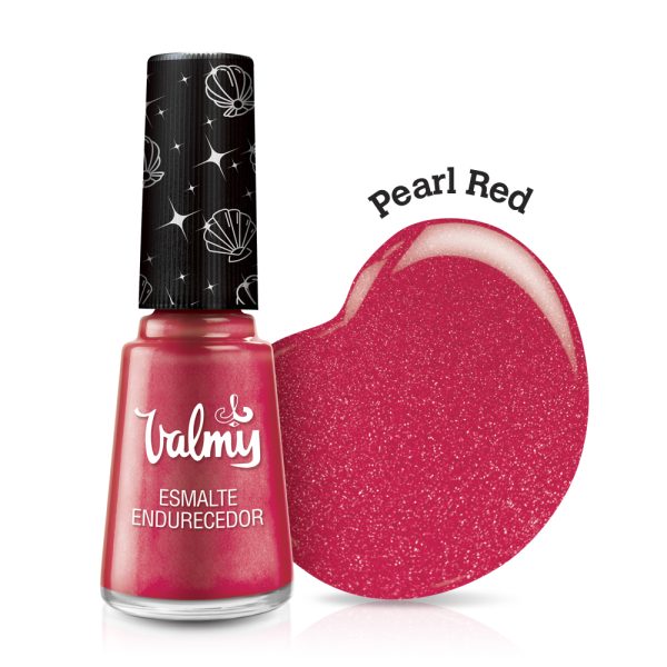 Valmy Esmalte Endurecedor para Uñas 282 Pearl Red – (14 ml)