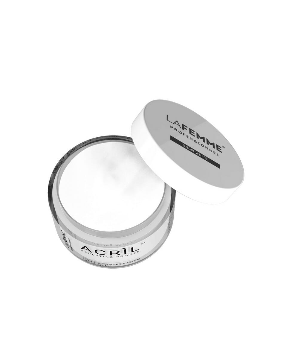 Acrìlico™ Sculpting Powder 18gr – Snow White (bianco neve)