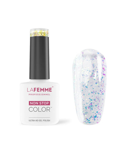 Top Coat Flakes sin limpieza UV y LED 8 g – C001