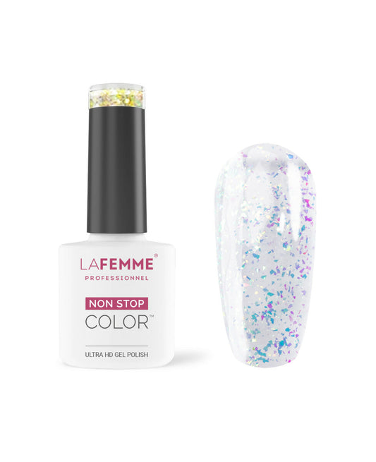 Top Coat Flakes sin limpieza UV y LED 8 g – C001