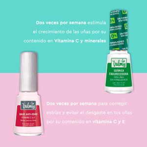 Endurecedor de Uñas Valmy Química Endurecedora Libre de Formaldehído (14 ml)
