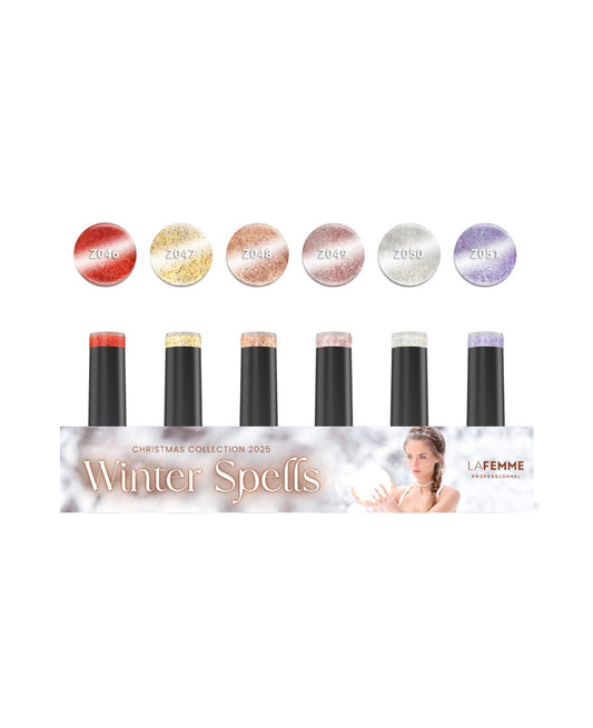 Kit de esmalte de uñas en gel Flash navideño - Ojo de gato