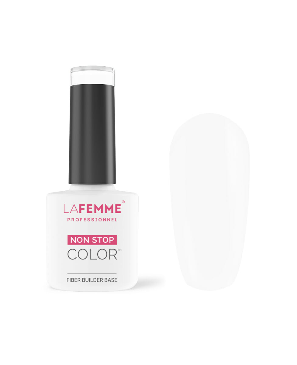 Base de Fibra UV y LED 8g – F002_Blanco Lechoso (con vitaminas