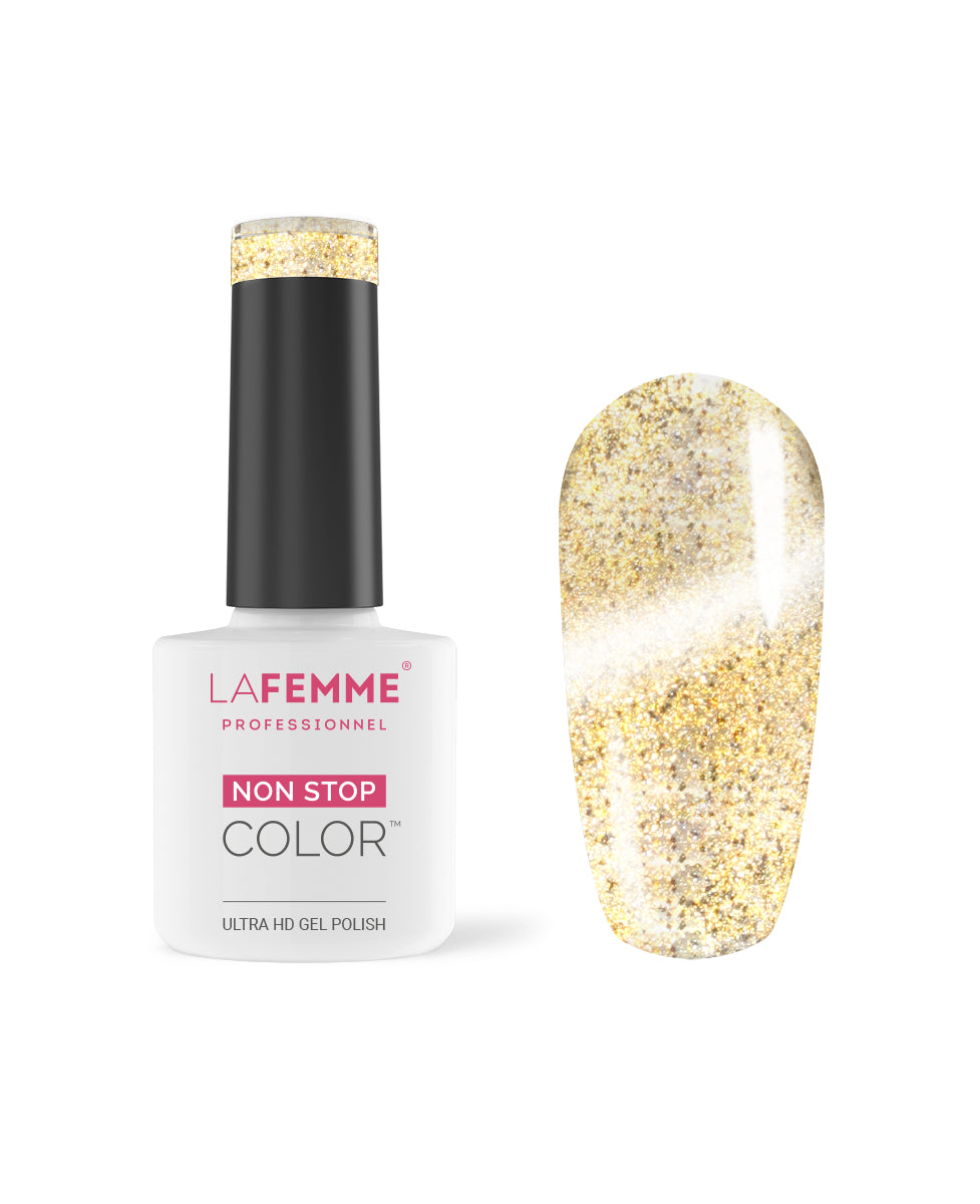 Kit de esmalte de uñas en gel Flash navideño - Ojo de gato