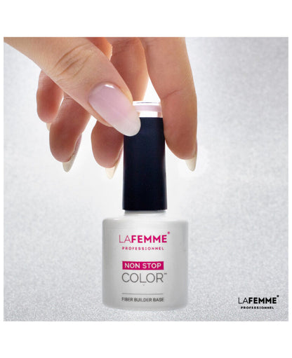 Base constructora de fibra UV y LED 8g – F003_Rosa Lechoso (con vitaminas)