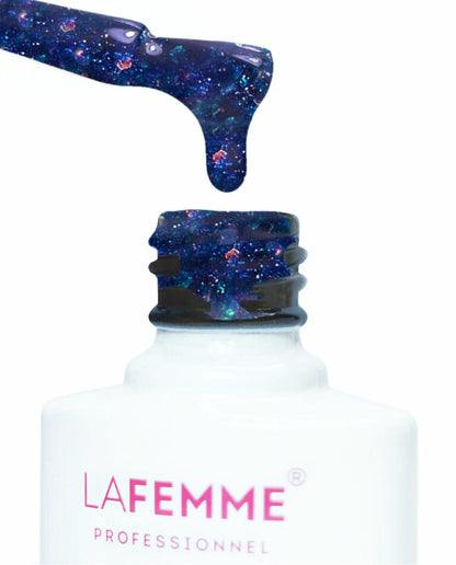 Esmalte Gel Polish UV&LED 8gr – H266_Sparkling Blue