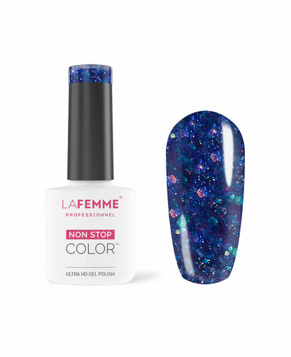 Esmalte Gel Polish UV&LED 8gr – H266_Sparkling Blue