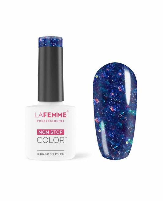 Esmalte Gel Polish UV&LED 8gr – H266_Sparkling Blue