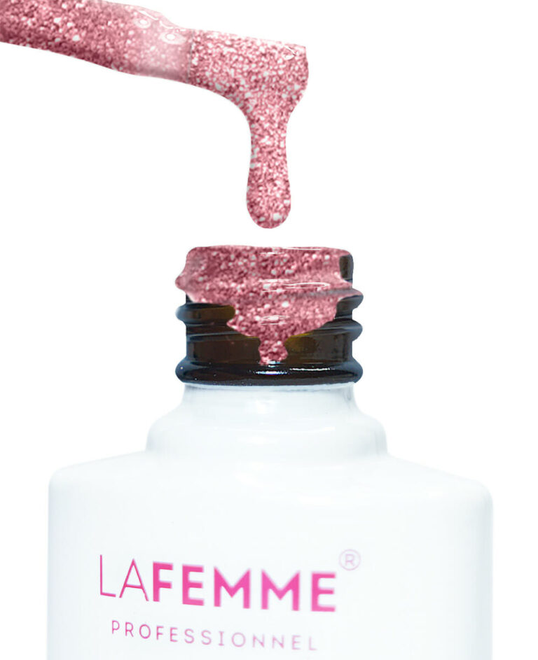 Esmalte Gel Polish UV&LED 8gr – H299_Sparkling Rose