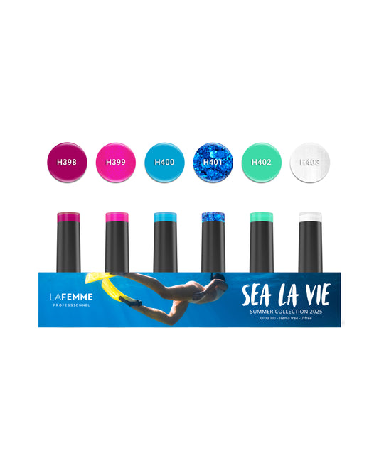 Kit “Sea la Vie” Non Stop Color™ UV&LED – 6pz